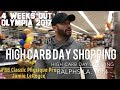 High Carb Day Shopping | Olympia 17' | IFBB Classic Physique Pro Jamie LeRoyce