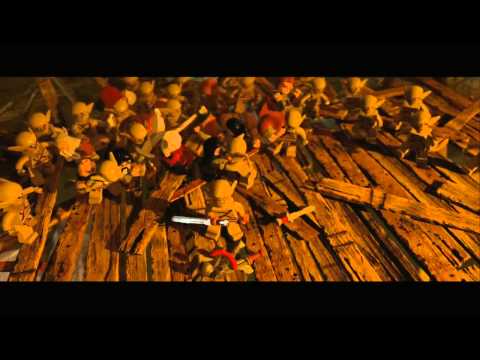 LEGO The Hobbit (PS4) co-op pt14: Goblintown Boss