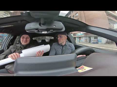 Vožnja u Nišu, ko u Kaliforniji / Lux taxi, skrivena kamera, Niš