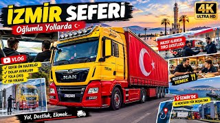 🚛 Baba-Oğul İzmir Yolunda! Konya’dan 4 Adrese Yük Teslimatı | MAN TGX 18.500