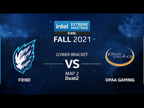 CS:GO - OPAA Gaming vs. Fiend [Dust2] Map 2 - IEM Fall Closed Qualifiers 2021 - EU
