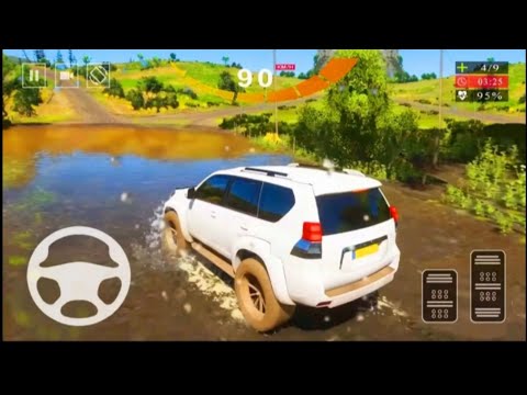 Offroad Jeep Drifting Simulator 3D - Luxury Prado 4×4 SUV Hill Climb Racing- Android Gameplay video