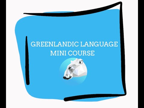 Your first words in the Greenlandic language