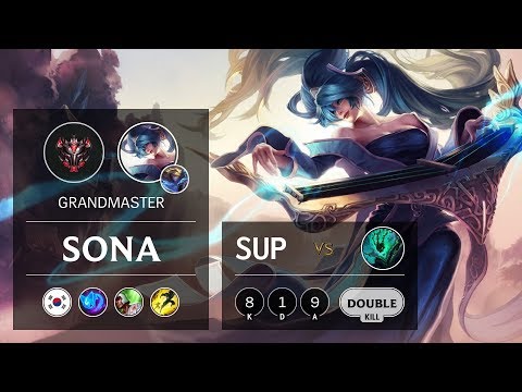 Sona Support vs Thresh - KR Grandmaster Patch 9.9