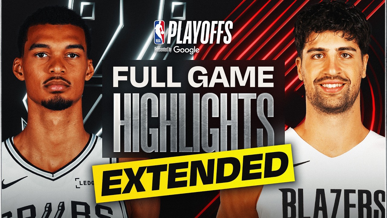 EXTENDED: #2 SPURS at #7 TRAIL BLAZERS | FULL GAME 4 HIGHLIGHTS | April 26, 2026