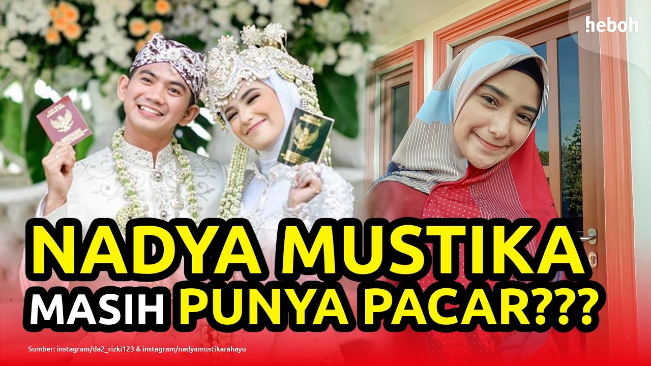 Nadya Mustika Belum Putus dari Mantan Saat Menikah?