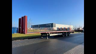 Van Hool 3-Assige vlakke oplegger Mega platform semi-trailer | Image 4 - Autoline