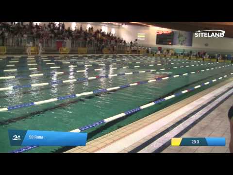 Serie 5 dei 50 Rana  Assoluti Femmine Master - Campionati Regionali Master 2015 VENETO e FRIULI VG