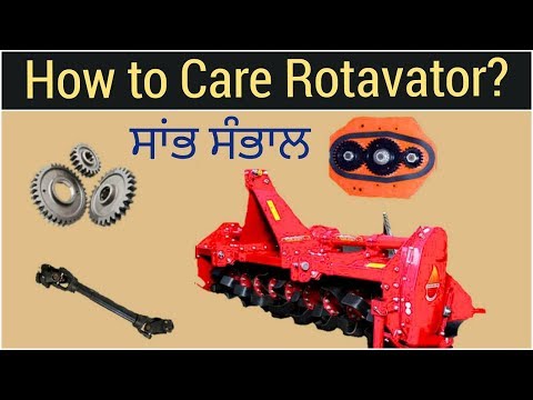 How to care shaktiman rotavator-rotary tiller regular plus m...