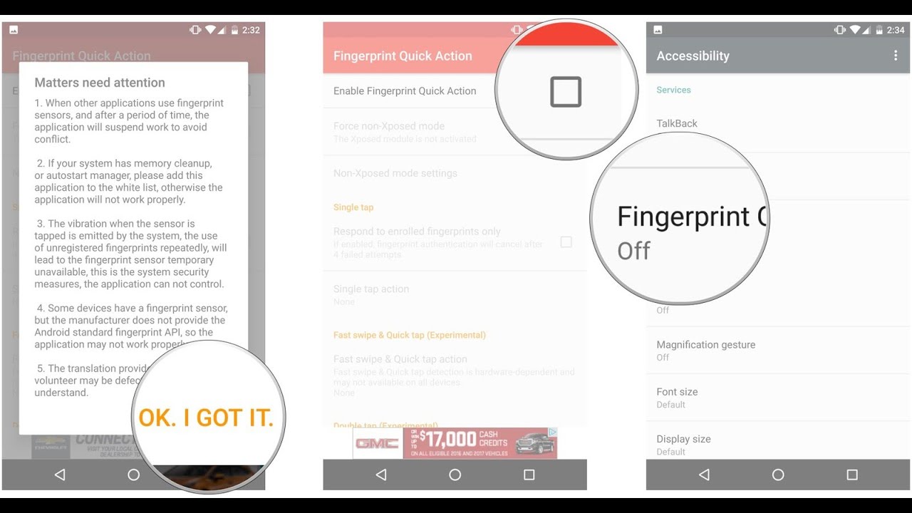 How To Add Quick Action In FingerPrint On Android