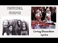 Cannibal Corpse : Living Dissection lyrics