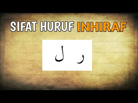 NATURE OF THE LETTER INHIRAF | LEARN TAJWID OF THE QURAN