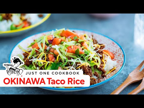 How to Make OKINAWA Taco Rice (Recipe) タコライスの作り方 (レシピ)