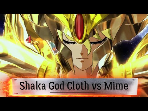Saint Seiya: Soldiers Soul - Shaka (God Cloth) vs Mime (3 Round)