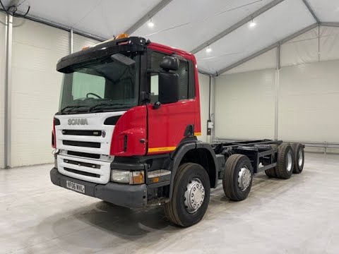 HF06 NVL - Scania P420 8x4 Day Cab Chassis | Law Truck Centre UK