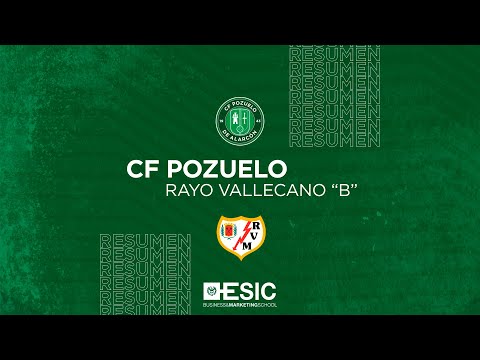 📺 Resumen CF Pozuelo Vs Rayo Vallecano B (1-5)