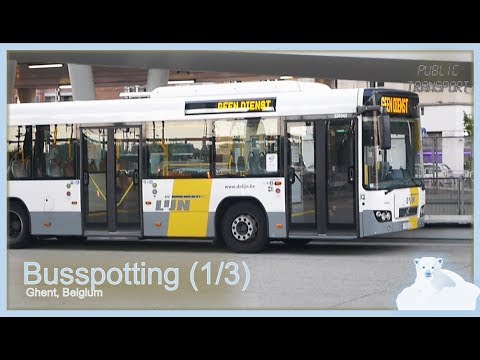 🚍🚊 Bussen & Trams in Gent, Belgium deel 2 (2017)