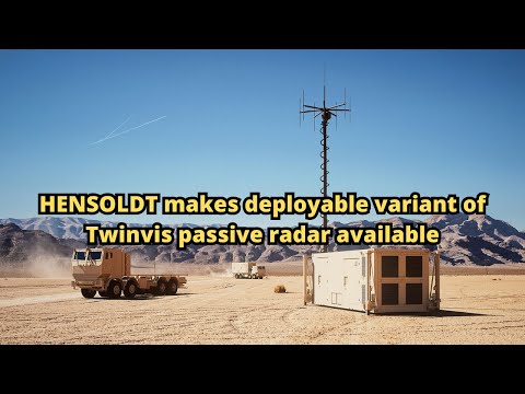 HENSOLDT makes deployable variant of Twinvis passive radar available