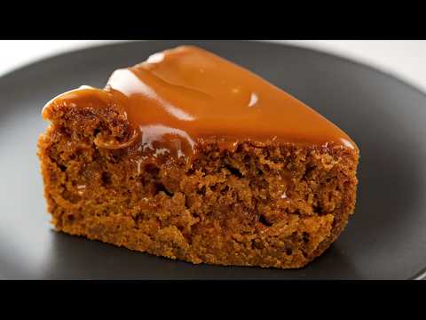 Delicious, Moist Gingerbread Cake Recipe! Easy Recipe in 5 minutes!