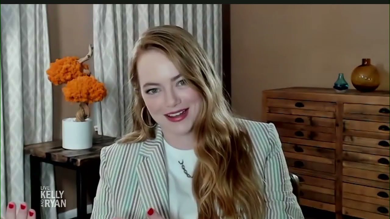 Emma Stone Talks About Playing “Cruella” Emma Stone Talks About Playing “Cruella”