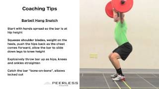 56. Barbell Hang Snatch