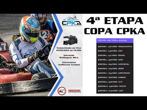 Copa CPKA 4ª Etapa - 2019 - Campeonato Paulista de Kart Amador - 25/05/2019