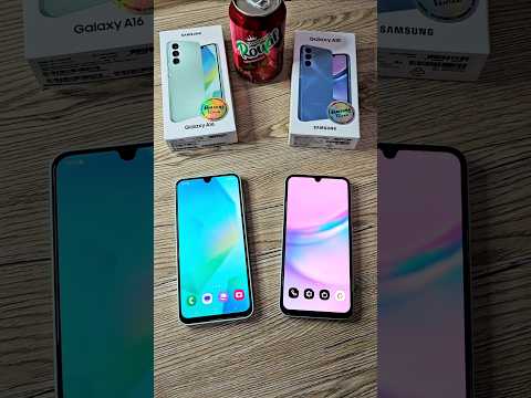 Galaxy A16 vs A15 Test Samsung New