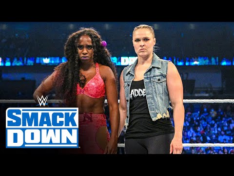 Rousey helps Naomi fend off an attack from Flair & Deville: SmackDown highlight, Feb. 11, 2022