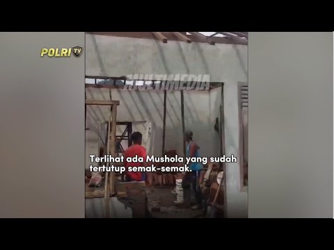 POLRES OKU REVITALISASI MUSALA TERBENGKALAI