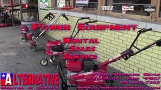preview picture of video 'Alternative Rental & Service - Rototiller Introduction - Lakewood Ohio'
