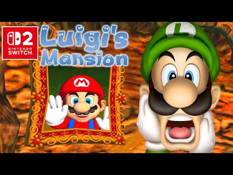 Luigi's Mansion (Switch 2) - Full Game 100% Walkthrough