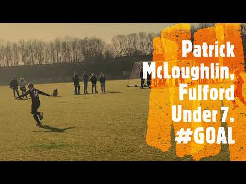 Patrick McLoughlin Free Kick. Fulford Football Club, Under 7's. March 2022.