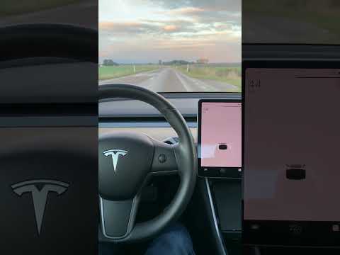 Tesla model 3 LR 2019 0-100 with acceleration boost upgrade