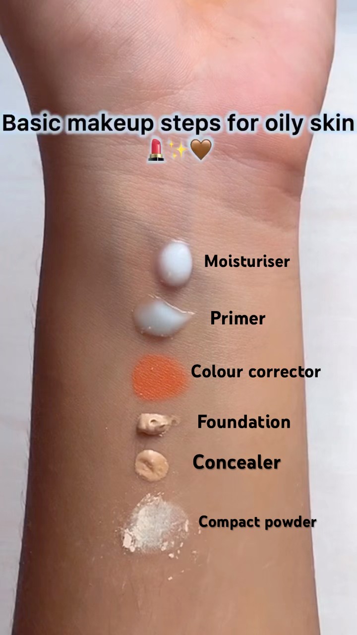 Rutinitas makeup mudah untuk kulit berminyak, siap bikin wajahmu flawless seharian! 🌟💄