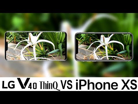 LG V40 ThinQ Vs iPhone XS Camera Test
