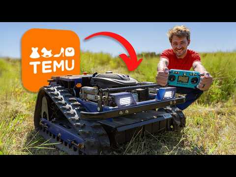 I Bought the Most Expensive RC Mower on TEMU!