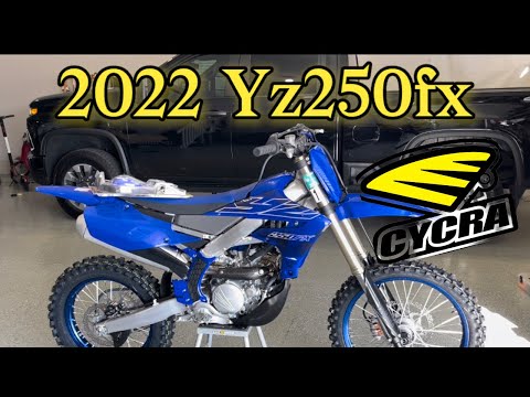 2022 Yamaha Yz250fx Hand Guard Installation | Yamaha Cycra Probend Handguards