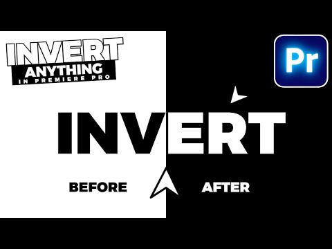 How To INVERT COLORS In Premiere Pro