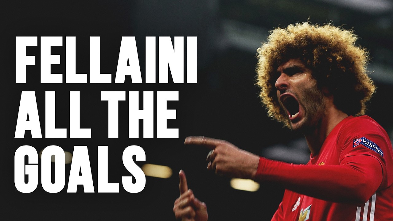 Marouane Fellaini: All The Goals ⚽️👊