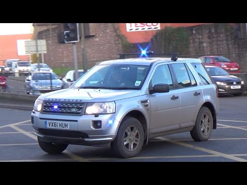 Fire officer responding - Land Rover Freelander