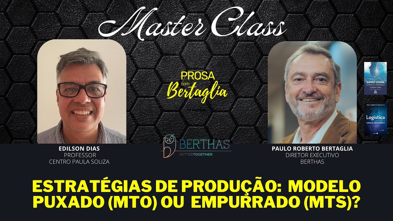164 - ESTRATÉGIAS DE PRODUÇÃO:  MODELO PUXADO (MTO) OU  EMPURRADO (MTS)? | EDILSON DIAS
