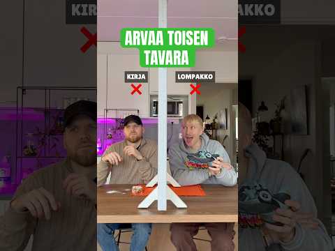 Arvaa TOISEN TAVARA 😂 | HAASTE