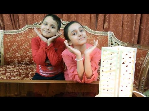 Easiest way to make a lamp with ice-cream sticks by Khadija