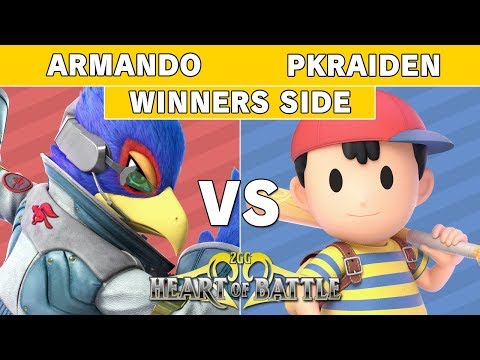 Heart of Battle - Armando (Falco) vs PKraiden (Ness,) Winners Pools - Smash Ultimate