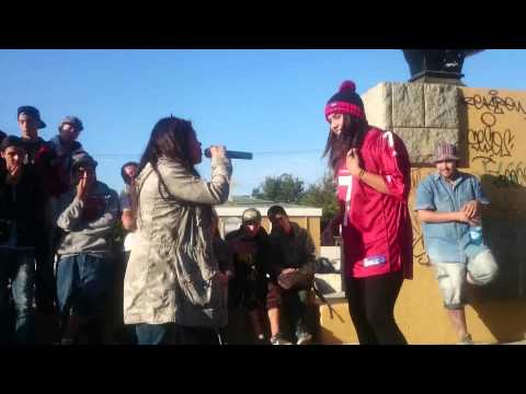 violenta esperanza vs puok (batalla de exibicion la junta de los freestyler 6)