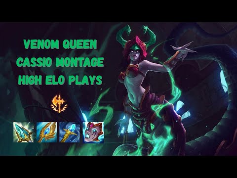 Cassiopeia Montage #1 - High Elo Plays - Venom Queen ⚠️