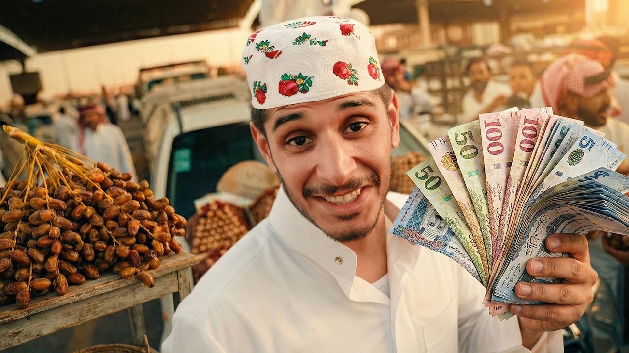 جربت أبيع تمر في أكبر سوق تمور في العالم 🇸🇦