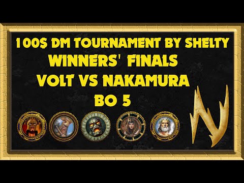 Shelty's 100$ Age of Mythology Deathmatch Tournament Winner's Finals - Volt vs Nakamura