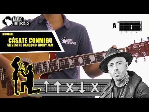 How to Play "Cásate Conmigo" by Silvestre Dangond Ft. Nicky Jam on Guitar | Tutorial + FREE PDF