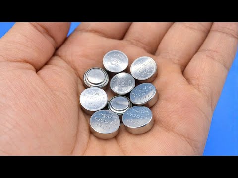 🔋 Nie wieder Knopfzellenbatterien kaufen! Schwache Batterien in nur 1 Minute wiederbeleben – mit die